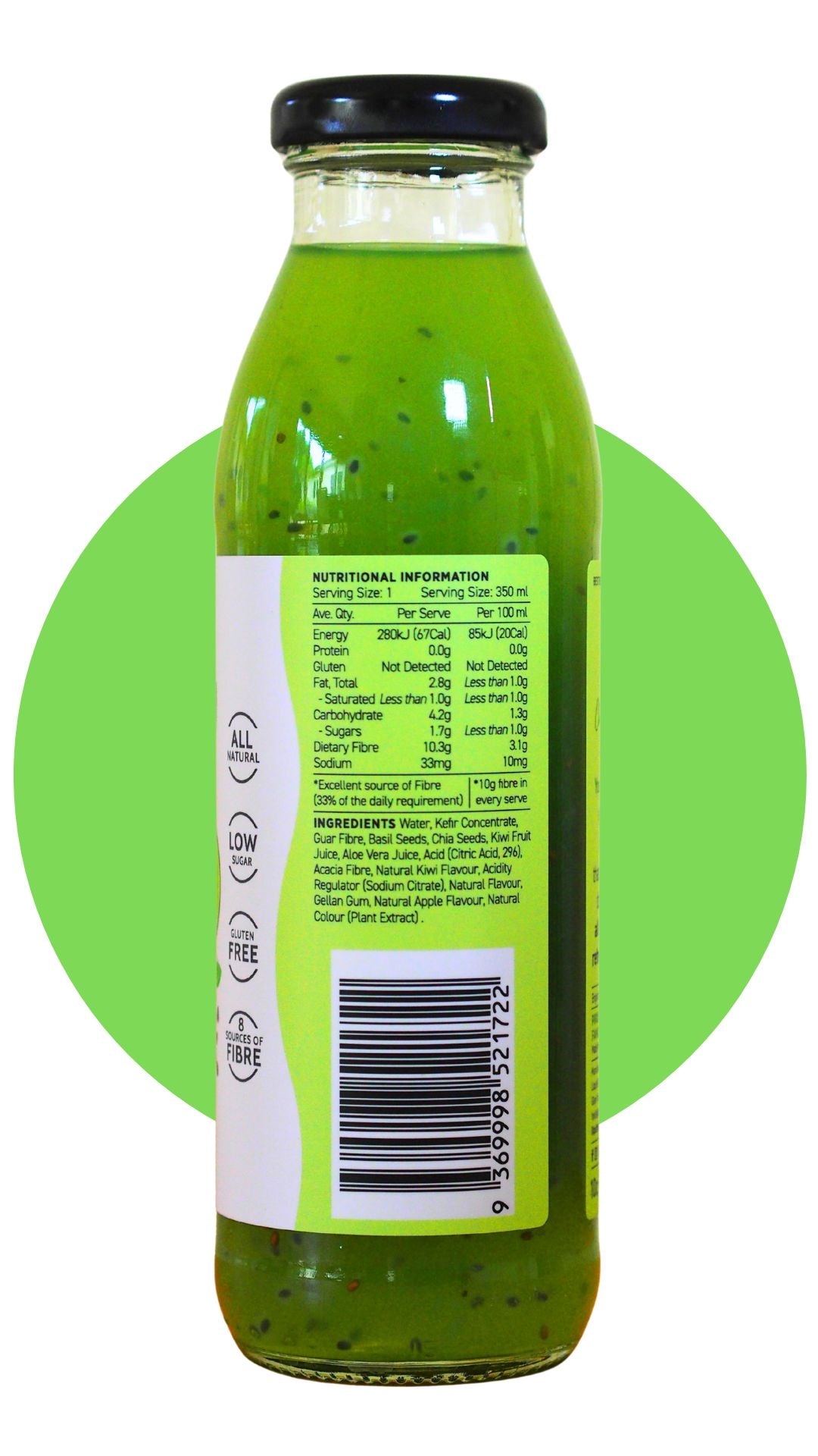 Green Apple, Kiwi and Aloe Vera - 24 pack